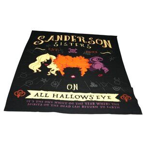 Disney Hocus Pocus Sanderson Sisters Spooky Halloween Tapestry Wall Hanging